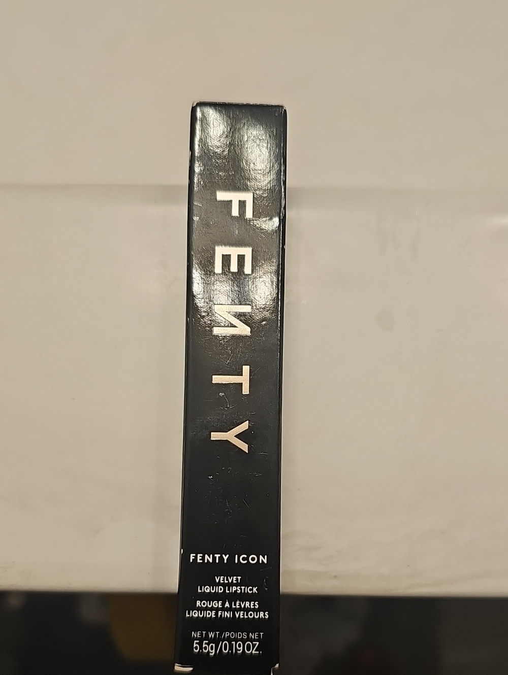 Fenty Icon Velvet Liquid Lipstick - Black Packaging